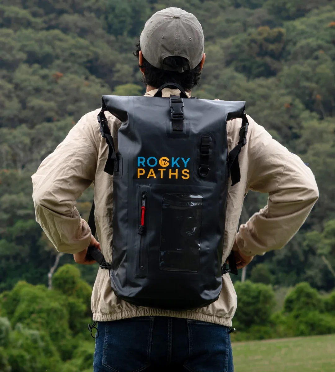 Mochila Rocky Paths - 25L - Negra Hombre Mochilas Aventura - 25L
