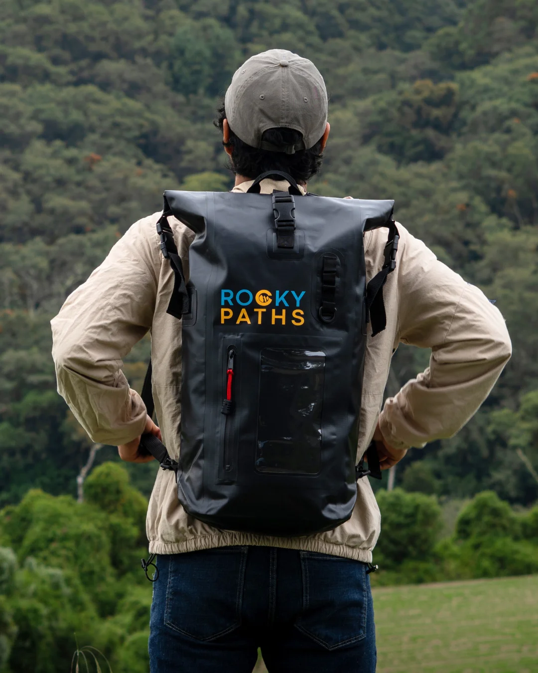 Mochila Rocky Paths - 25L - Negra Hombre Mochilas Aventura - 25L